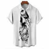 Skull Eye Printed Shirt For Men