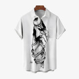 Skull Eye Printed Shirt For Men