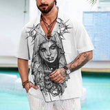 Fallen Angels Printed Shirt For Men