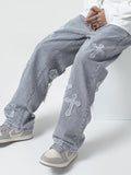 Men's Cross Patch Jeans