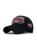 Men's Retro Letter Embroidery Baseball Cap