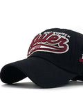 Men's Retro Letter Embroidery Baseball Cap