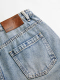 Men's Washed Multi Pocket Cargo Jeans