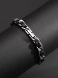 Men's Simple Titanium Steel Bracelet