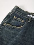 Dunkel verwaschene Vintage-Baggy-Boyfriendjeans