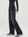 Dunkel verwaschene Vintage-Baggy-Boyfriendjeans