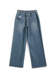 Dunkel verwaschene Vintage-Baggy-Boyfriendjeans