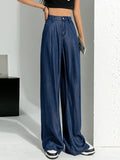 EMMIOL Pleated High Rise 26°C/78°F Air Jeans