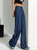 EMMIOL Pleated High Rise 26°C/78°F Air Jeans