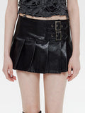 High Waist Pleated Ultra Short Mini Skirts