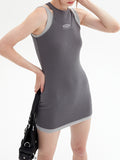 Slim Fit Slimming Hip-Hugging Mini Dress