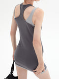 Slim Fit Slimming Hip-Hugging Mini Dress