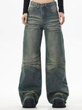 High Street Flare Jeans mit weitem Bein und leicht ausgestelltem Bein