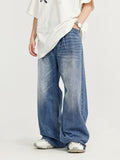 Street Loose Straight Fit Loose Jeans