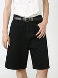 Straight-Leg Loose Wide-Leg Pants Denim Shorts