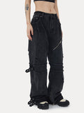 Loose straight wide leg Boyfriend Jeans