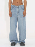 Straight Versatile Loose Jeans