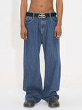 Straight Versatile Loose Jeans