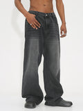 Straight Versatile Loose Jeans