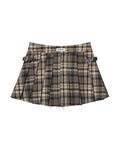 High-Waisted Short A-Line Style For Age Reduction Mini Skirts