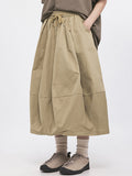 Versatile High Waist Casual Skirt Maxi Skirts