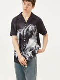 Street Portrait Digital Printing Short Sleeve