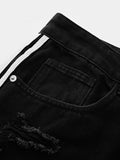 High Street Hole-In-The-Wall Simplicity Loose Jeans