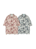 Printed All Over With Floral Prints Fresh Short Sleeve