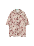 Printed All Over With Floral Prints Fresh Short Sleeve