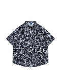 Japanese Trendy Prints Short Sleeve