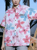 Ink Flower Leisure Short Sleeve