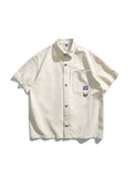 Retro Japanese Workwear Short Sleeve