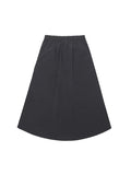 Solid Color Japanese Retro Loose Slimming Maxi Skirts