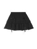 Fluffy Cake With Bow Tie Design Mini Skirts