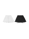 Fluffy Cake With Bow Tie Design Mini Skirts