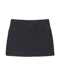 Hot Girl With Side Slit High Waist Mini Skirts