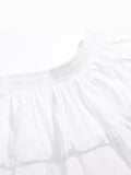 Retro Pleated Pleated Slimming Ballet Style Fluffy Cake Mini Skirts