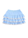 Multi-Tiered Ruffled Lace Cake Mini Skirts