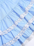 Multi-Tiered Ruffled Lace Cake Mini Skirts