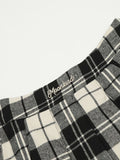 Preppy Classic Plaid Pleated Mini Skirts