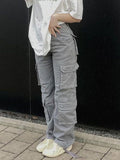 Technique Pocket Gray Cargo Pants