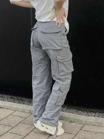 Technique Pocket Gray Cargo Pants