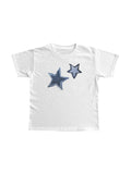 Star Print Short Sleeve Tee