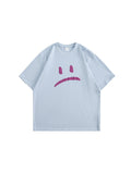 Smiley Oversized Short Sleeve Tee