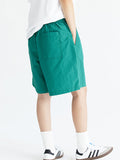 Solid Color Workwear Shorts