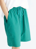 Solid Color Workwear Shorts