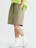 Solid Color Workwear Shorts