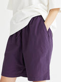 Solid Color Workwear Shorts