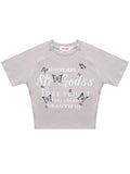 Butterfly Print Short Sleeve Tee