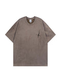 Übergroßes, kurzärmliges Cross-T-Shirt für Herren